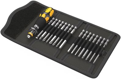 Wera Kraftform Kompakt 60 ESD, 17-teilig 05051043001 Bits Handhalter TX Torx