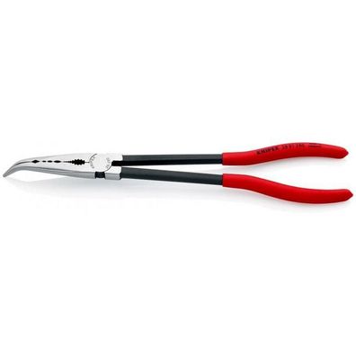 Knipex Montierzange lange Ausführung gebogen 2881280 Verzahntes Brennerloch