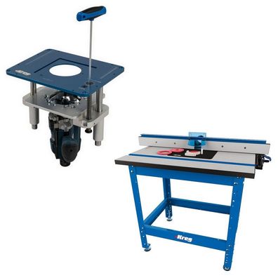 KREG Frästisch Fräslift RL2.0K + Untergestell KRS1035 + PRS1015 + PRS1025
