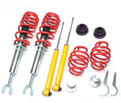 TA Technix Gewinde-fahrwerk + Domlager VW PASSAT 3B 3BG LIMO + KOMBI