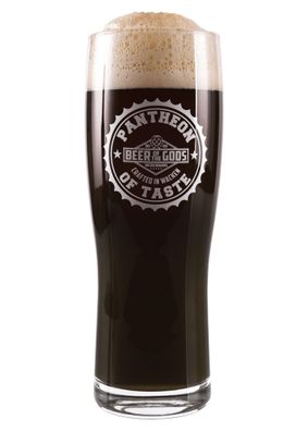 Wacken Brauerei - Bierglas - A Pantheon of Taste - 300 ml mit Eichstrich