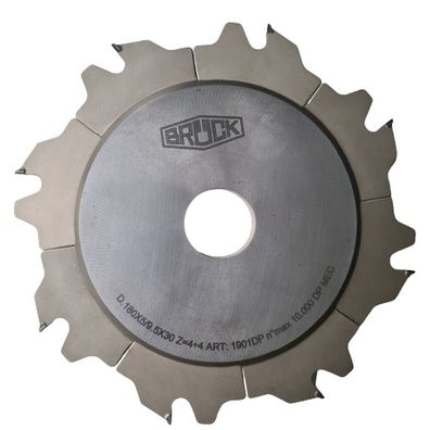 Brück DP Verstellnuter Z 4 + 4 1901DP 180x5-9,5x30mm NT=25mm BH=4mm n/min bis 7400