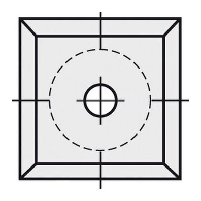 Brück HW VS Vorschneider Hobelmesser Wendeplatte 14x14x1,2mm B05 23014014