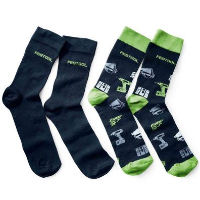 Festool Socken 2er Set 80% Baumwolle Ökotex Größe 42 46 SOCK-FT1-L 577315