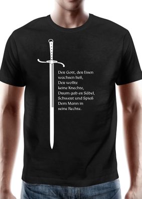 T-Shirt Schwertkämpfer