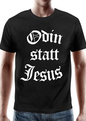 T-Shirt Odin statt Jesus