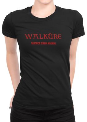 Girlie-Shirt: Walküre - Service Crew Valhal