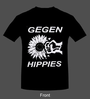 T-Shirt Gegen Hippies