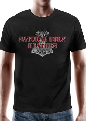 T-Shirt Natural Born Heathen