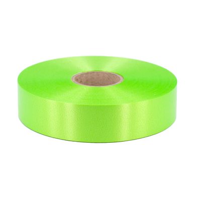 Geschenkband Ringelband 31mm x 100m Rolle Lindgrün / Maigrün