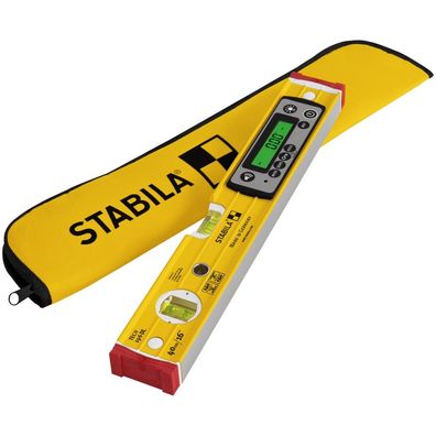 Stabila Elektronik Wasserwaage TECH 196 DL 40 cm kalibrationsfrei IP67 19830
