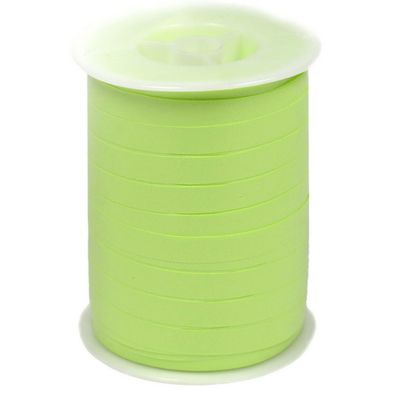 Geschenkband Ringelband 10mm x 250m Rolle Hellgrün