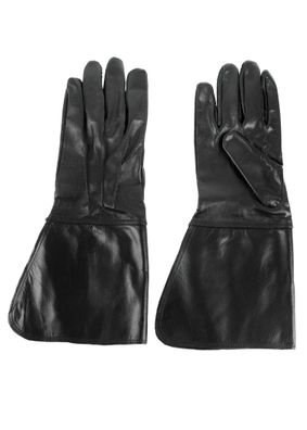 Stulpenhandschuhe, schwarz