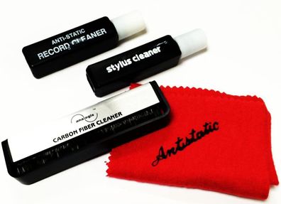 Analogis Vinyl Care Pro, Stylus Cleaner, Carbon-Bürste, Tuch