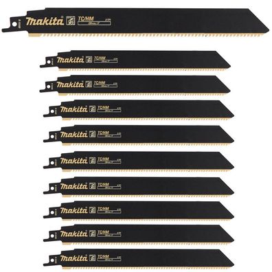 Makita Reciproblatt Reciprosäge Säge 228x1,25mm 8TPI 10Stk Rettung B-55588-10