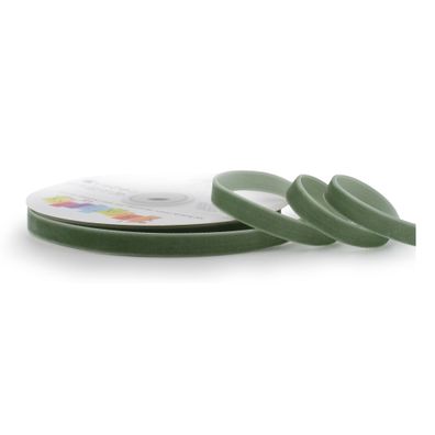 Samtband 10mm x 10m Rolle Eukalyptus
