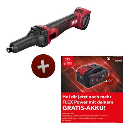 Flex Akku Geradschleifer Schleifmaschine DGE 25 18.0 EC C Solo 18V 518867