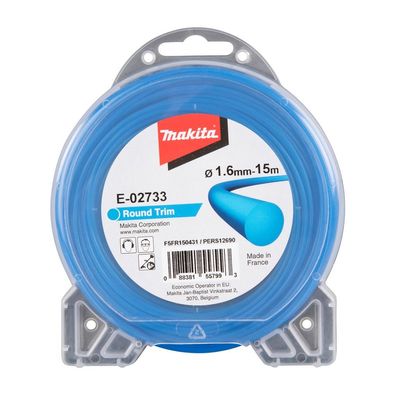 Makita Mähfaden rund 1,6mmx15m Rasentrimmer Freischneider E-02733