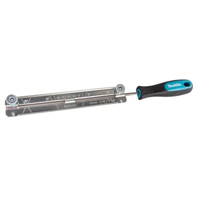 Makita Feilenhalter mit Feile 4,8mm 0,325 Zoll 25° für Sägeketten D-70960