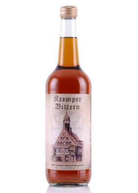 Kremper Bittern, Kräuterbitter, 35% vol. Alk., 0,7l Flasche - Holsteiner Geister