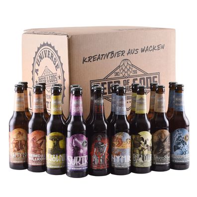 Göttergabe - 20 x Beer of the Gods - ProBIER-Paket