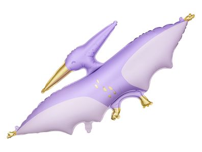 Folienballon Pterodaktylus 115x53cm Helllila