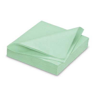 Servietten stoffähnlich 40x40cm 25 Stück Mint