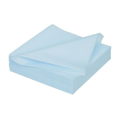 Servietten stoffähnlich 40x40cm 25 Stück Hellblau