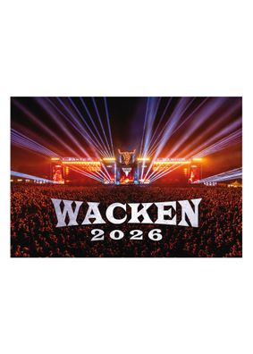Wacken 2026 - Der offizielle Kalender zum Heavy-Metal-Spektakel Nr.1