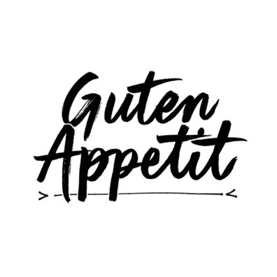 Servietten Papier 33x33cm Guten Appetit / Bon Appetit 20 Stück