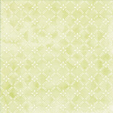 Servietten Papier 33x33cm mit Ornamenten 20 Stück Hellgrün
