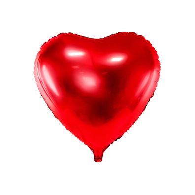 Folienballon Herz 35cm Rot