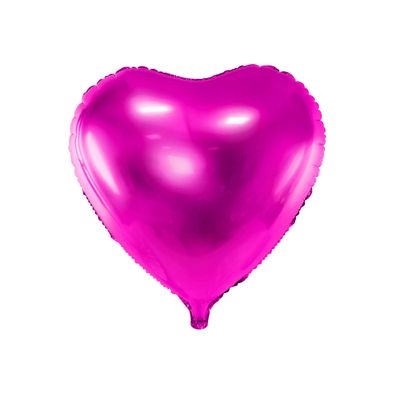 Folienballon Herz 35cm Pink