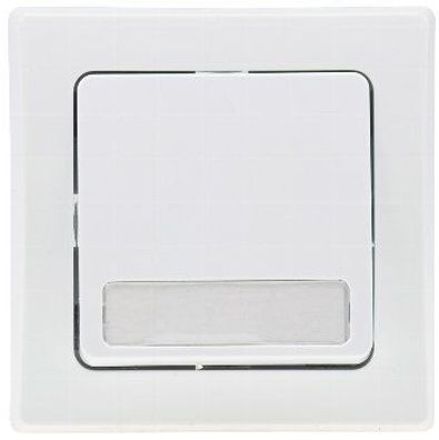 DELPHI Taster Klingeltaster Unterputz 0-250V 10A Weiß