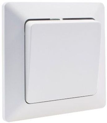 MILOS Wechselschalter Unterputz 250V / 10A, Weiß