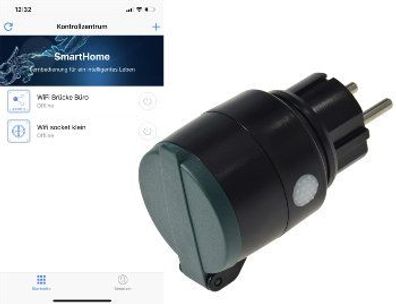 ChiliTec Outdoor Wifi Steckdose IP44 Aussensteckdose WLAN App