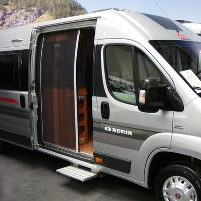 Plissee Fliegenschutztür Fiat Ducato für Schiebetür H2 / H3