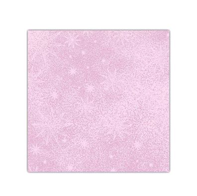 Servietten stoffähnlich 40x40cm mit Sternen 25 Stück Rosa