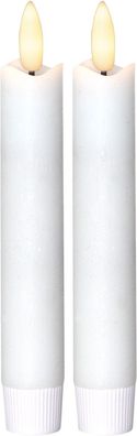LED-Kerzen "Flamme" lang, 2er Set