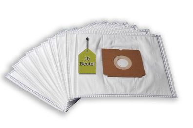 20 Staubsaugerbeutel passend für Aquapur AE 600 + 4 Mikro-Filter