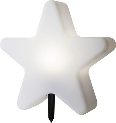 LED-Deko-Stern "Gardenlight", weiß, 50x48cm, utd