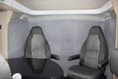 Thermovorhang hellgrau für Fiat Ducato ab Bj. 2006/07