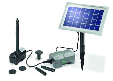 Esotec Rimini Plus Solar-Pumpenset mit Akkuspeicher