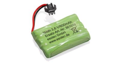 Ersatzakkupack 3,6V 600 mAh - 901010
