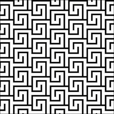 Servietten Papier 33x33cm 3-lag. mit geometrisches Muster 20 Stück