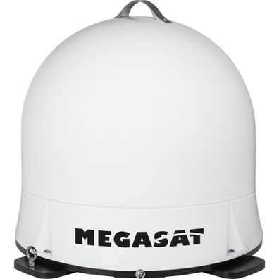 Sat-Anlage Megasat Campingman Portable Eco, weiß