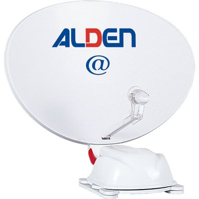 Sat-Anlage Alden AS2@ 80 Ultrawhite inkl. TV A.I.O Smart 22"