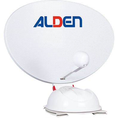 Sat-Anlage Alden AS4 80 Skew / GPS Ultrawhite inkl. S.S.C. HD-Steuermodul