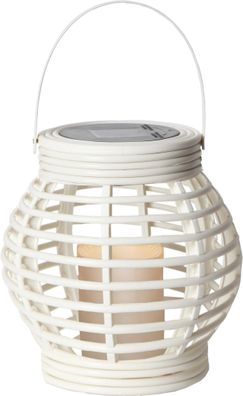 LED Solar-Laterne "Lantern", weiß, ca. 16x16 cm, mit Akku