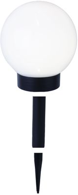 Best Season LED-Solar-Kugel, Ø 15 cm, Akku inkl., Weiß